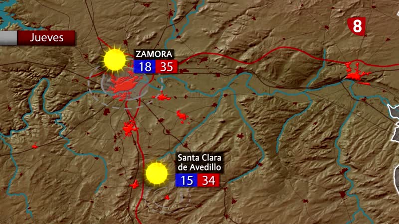 Tiempo estable y veraniego para mañana jueves
