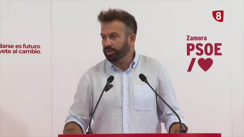 David Gago, candidato del PSOE a la Alcaldía de Zamora