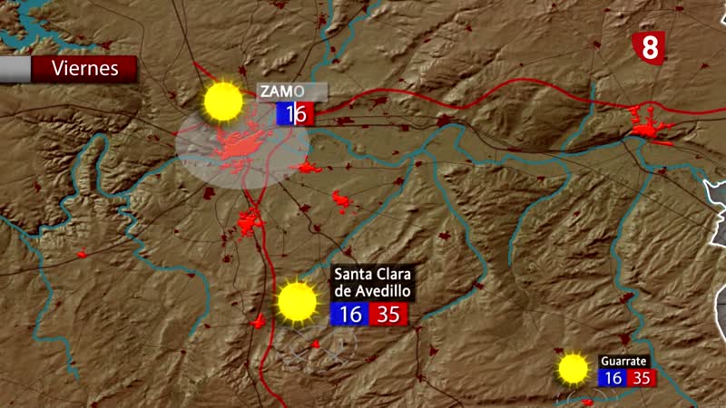 Tiempo soleado para mañana