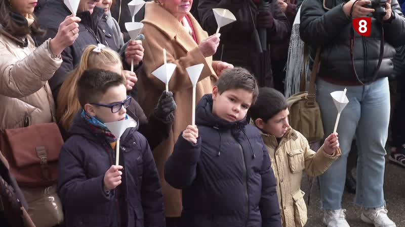 Las Candelas en Moraleja del Vino con la presencia la consejera de Industria, Comercio y Empleo