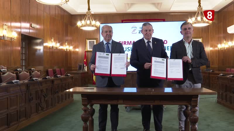 Firma del contrato para la prestación del servicio de Oficina Financiera Móvil