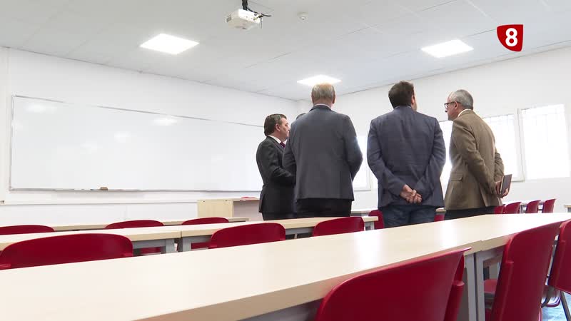 Medio millón de euros para terminar las obras del Colegio Universitario