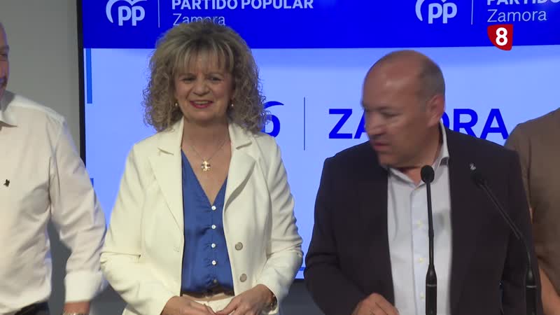 Elvira Velasco, candidata del PP a la alcaldía de Zamora