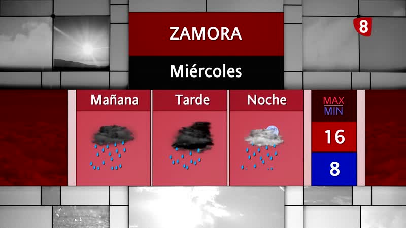 La previsión del tiempo para el miércoles 8 de abril 