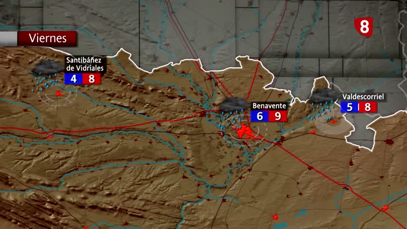 La previsión del tiempo para el viernes 19 de diciembre