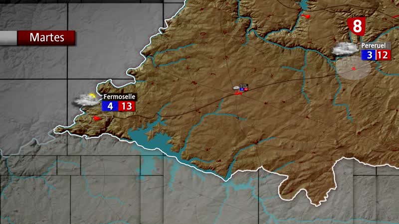 La previsión del tiempo para este martes 10 de marzo 