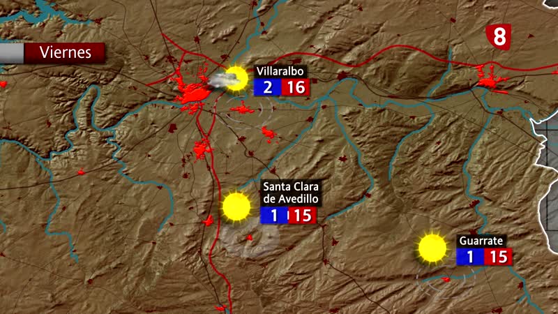 La previsión del tiempo para este viernes 27 de marzo