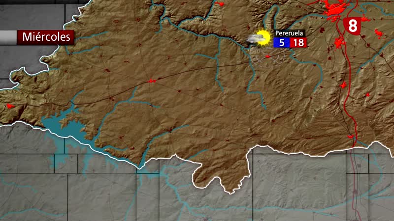 La previsión del tiempo para este miércoles 18 de marzo 