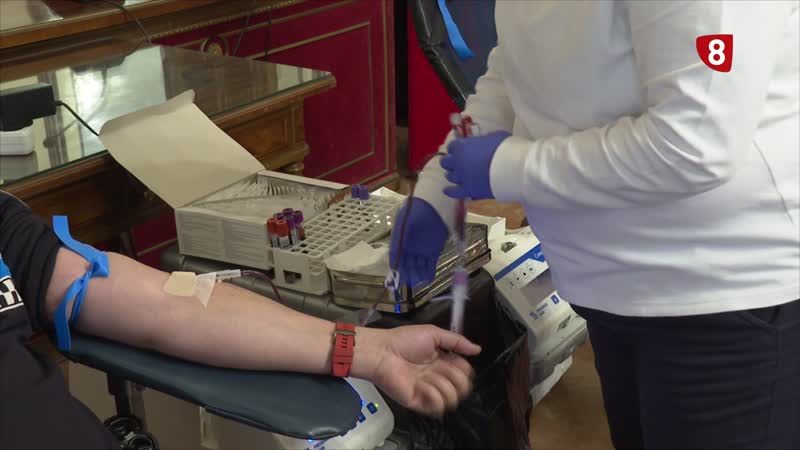 Donación de sangre en el Ayuntamiento