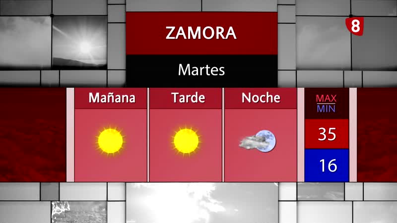 La previsión del tiempo para el martes 15 de septiembre