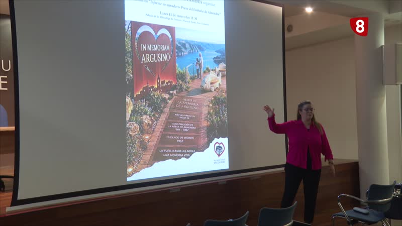 Expertos universitarios presentan en Zamora un informe con soluciones para recuperar los miradores de la presa de Almendra 