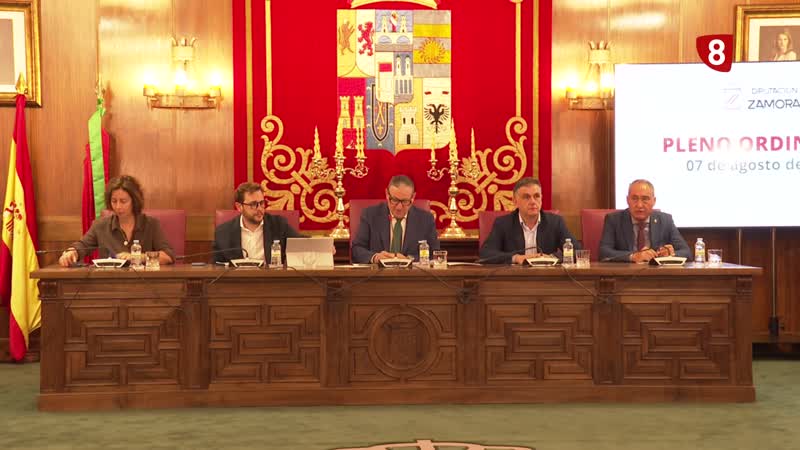 El pleno de la Diputación aprueba ayudas para los afectados por los incendios