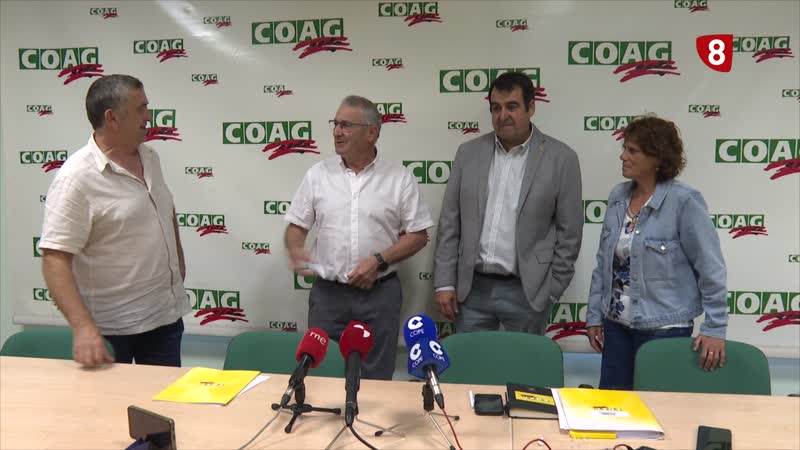 COAG anuncia protestas nacionales por los costes del gasóleo y la crisis del cereal
