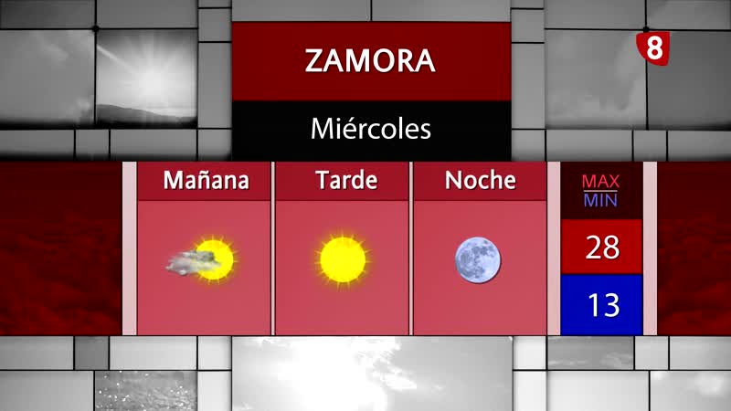La previsión del tiempo para el miércoles 14 de octubre