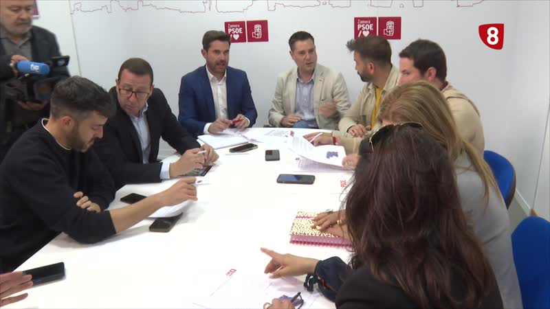 El secretario de Organización del Partido Socialista de Castilla y León, Daniel de la Rosa, visita Zamora y hace repaso de la actualidad   
