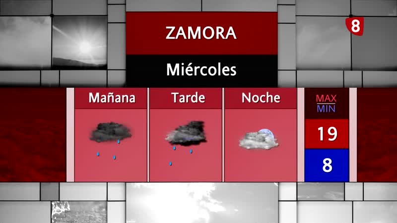 La previsión del tiempo para el miércoles 13 de marzo