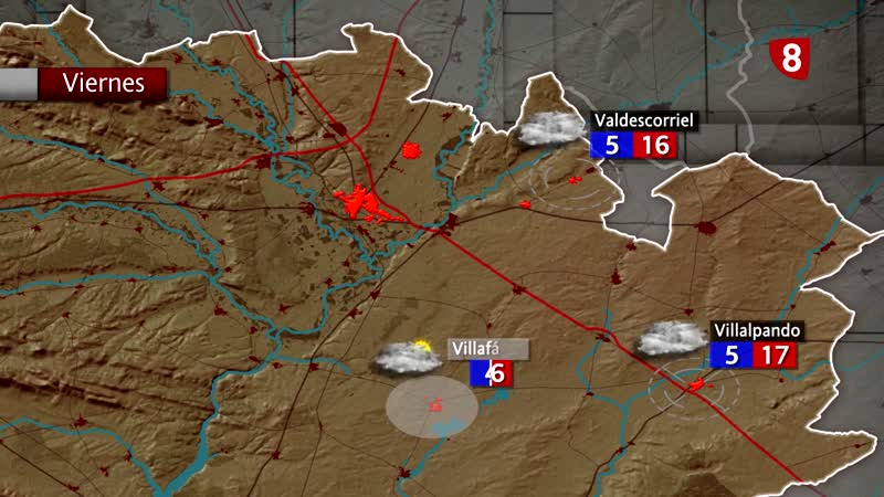 La previsión del tiempo para el viernes 20 de marzo 