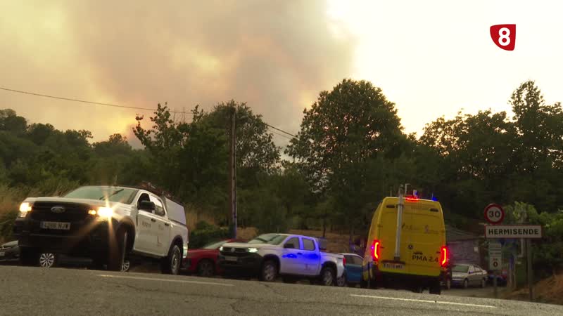 Estabilizado el incendio de Hermisende