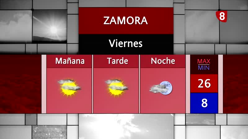 La previsión del tiempo para el viernes 17 de abril 