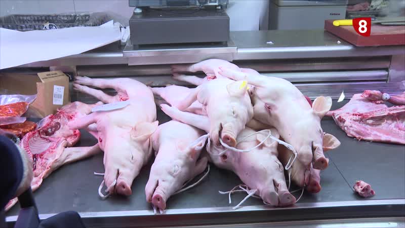 El impacto de la peste porcina africana no llega todavía a las carnicerías