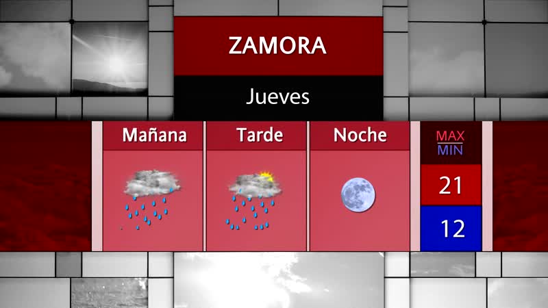 La previsión del tiempo para el jueves 27 de agosto 