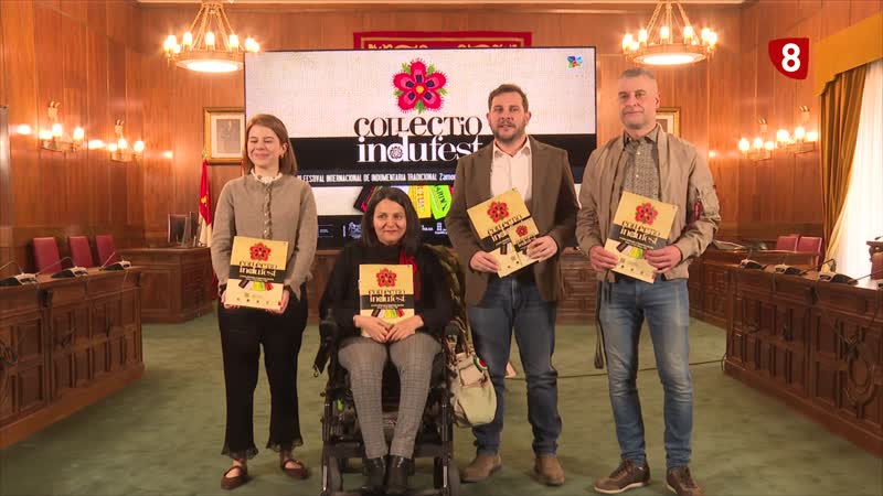 Presentación del Festival Internacional de Indumentaria Tradicional.