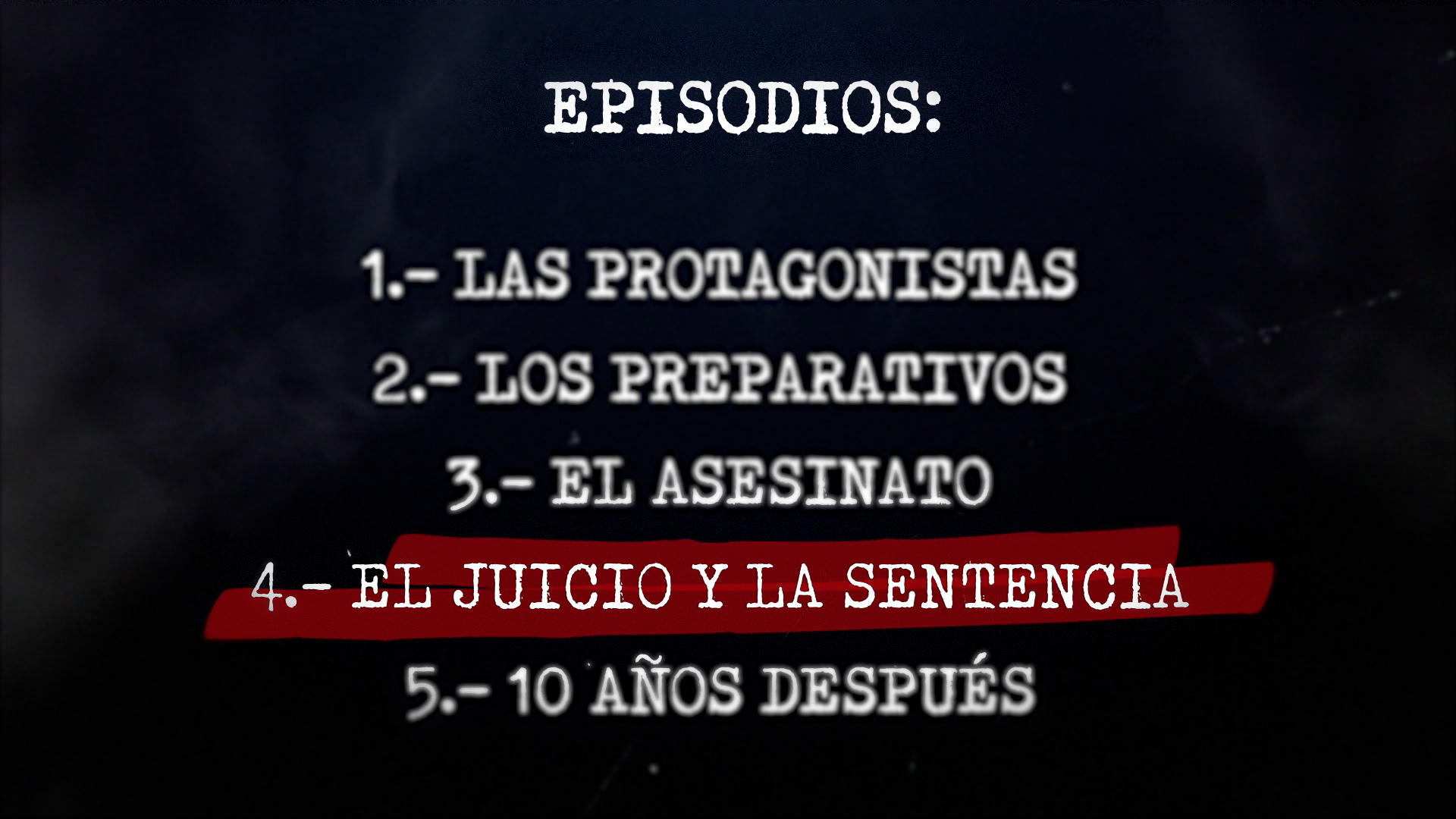 El juicio y la sentencia