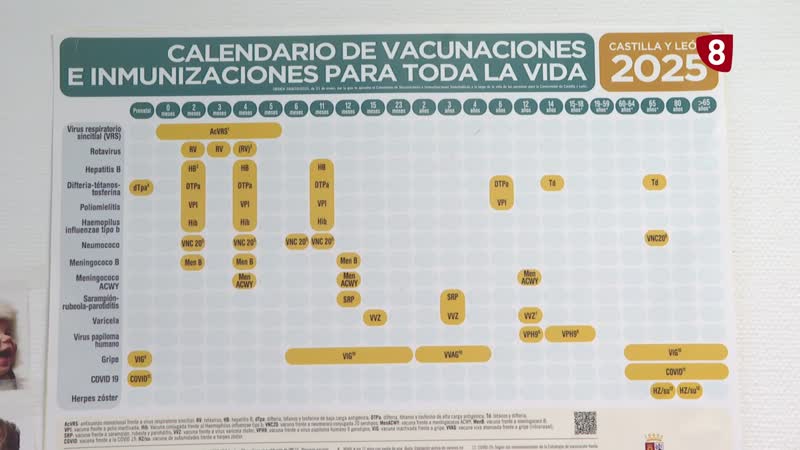 El repunte del sarampión no se ha notado en Segovia