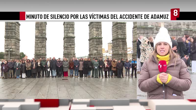 Segovia se solidariza con las víctimas del accidente ferroviario de Adamuz
