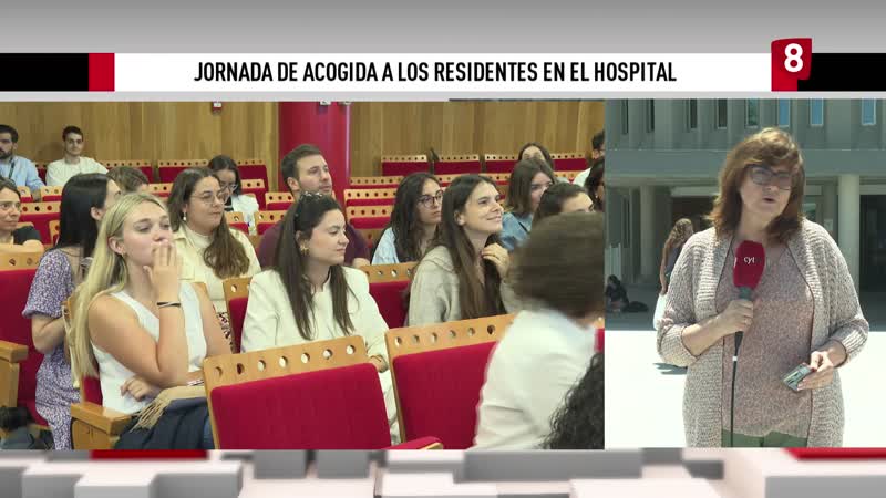 Acogida para los nuevos residentes del hospital 