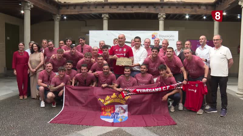 La Diputación acoge parte de la celebración del ascenso 