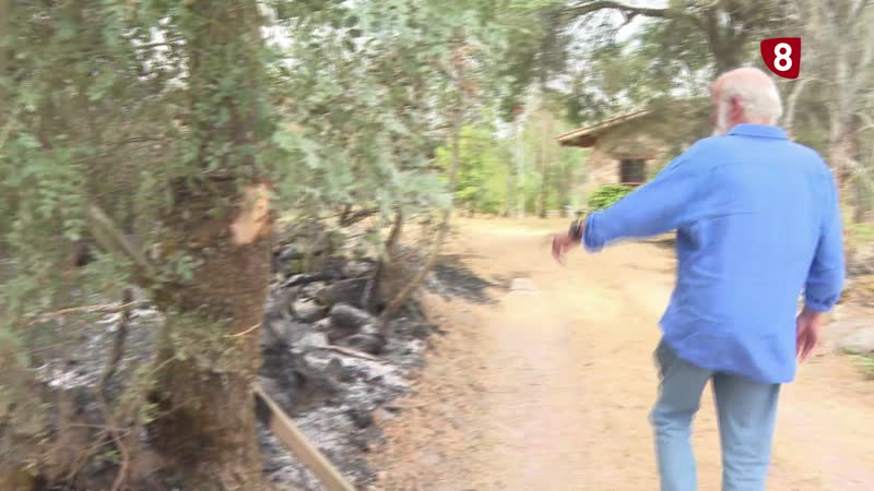 El incendio de Brieva baja a nivel 1 y los vecinos regresan a sus casas