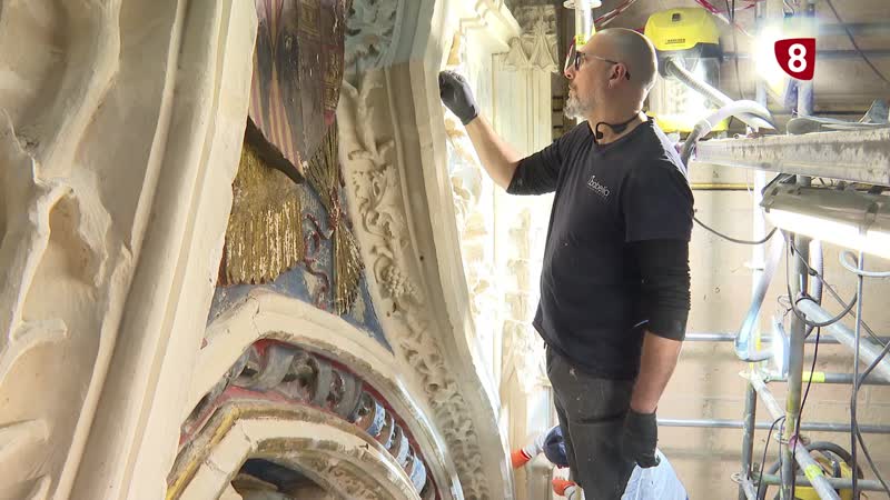 Avanza la restauración de la Capilla del Cristo del Consuelo