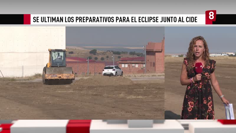 Se ultiman los preparativos en el entorno del CIDE para ver el eclipse