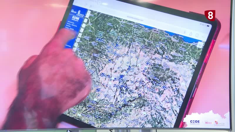 Las capacidades industriales de Segovia, en un mapa