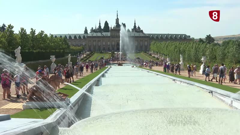 La fuente de La Cascada recupera su esplendor