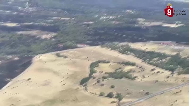 El mayor incendio de Segovia