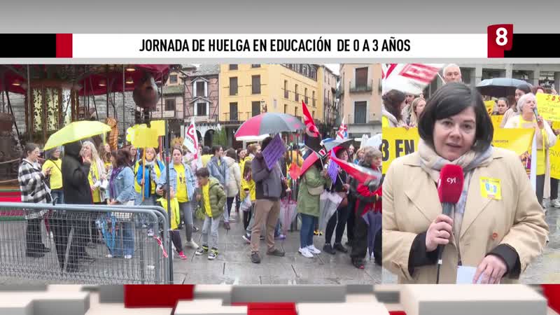 Jornada de huelga en la educación de 0 a 3 años
