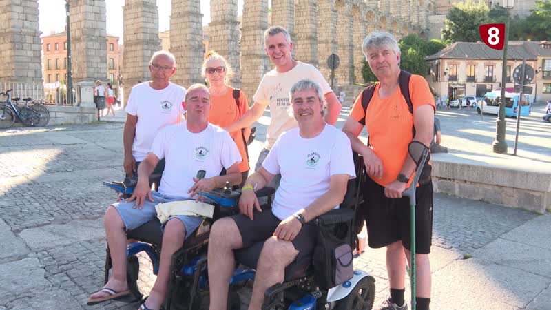 De Vitoria a Getafe en silla de ruedas