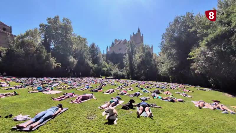 Yoga con Xuan Lan a los pies del alcázar 
