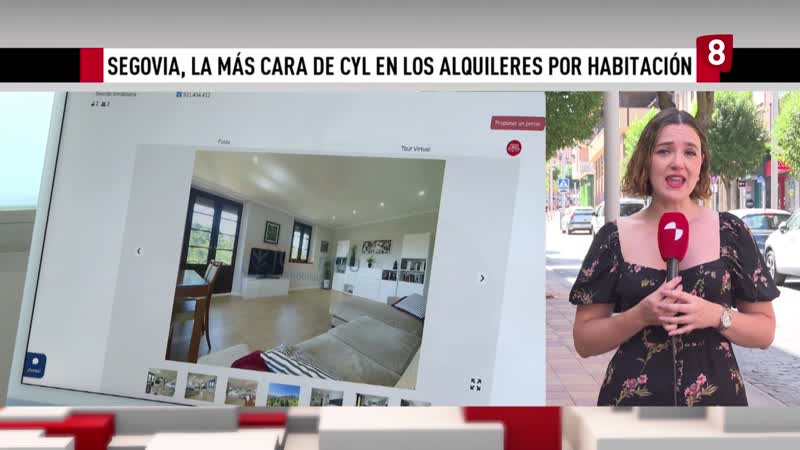Segovia, la más cara para alquilar una habitación