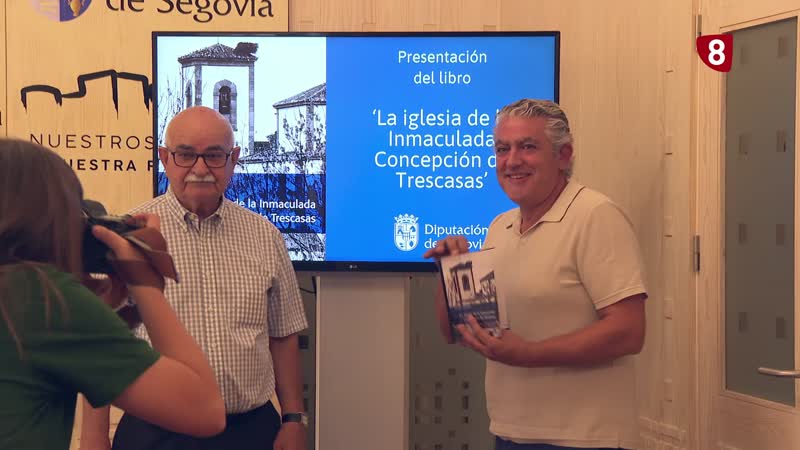 Eugenio Plaza presenta su libro sobre la iglesia de Trescasas