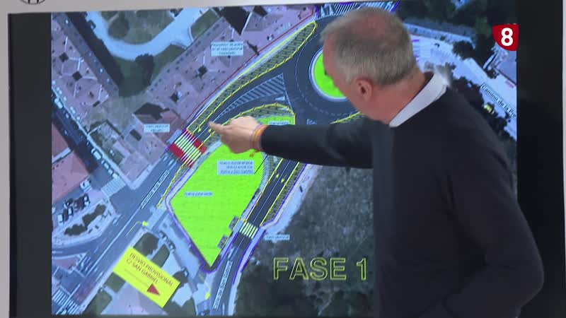 Comienzan las actuaciones para remodelar la rotonda de Melitón Martín