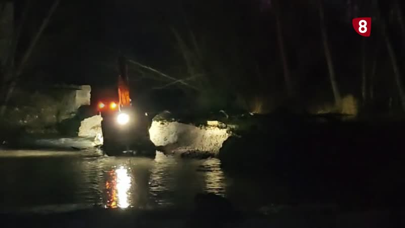 La CHD inicia el derribo de la presa del Molino Mesa