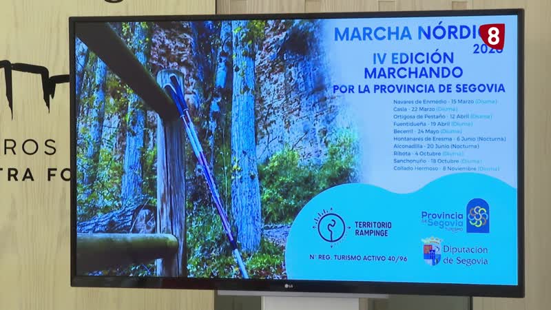 Diez rutas para recorrer la provincia con marcha nórdica