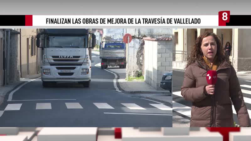 Fin de obra en las travesías de Vallelado y San Cristóbal 