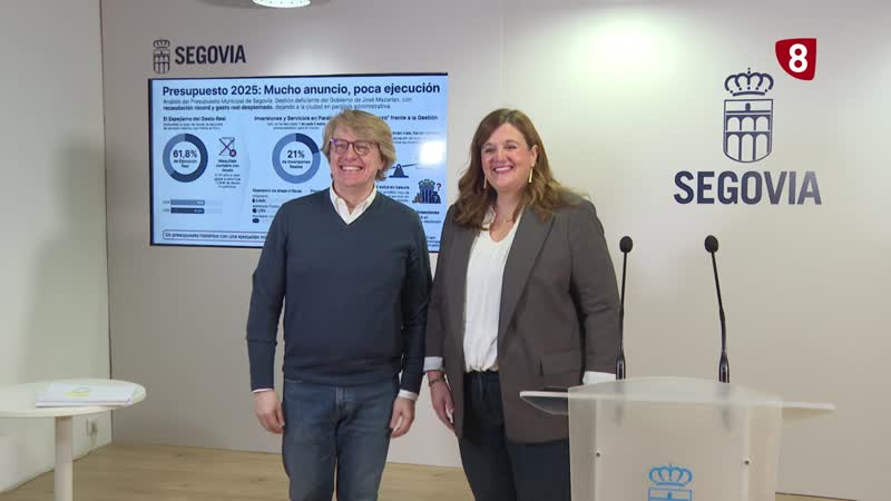 El PSOE afirma que la ejecución presupuestaria no llegó al 62%