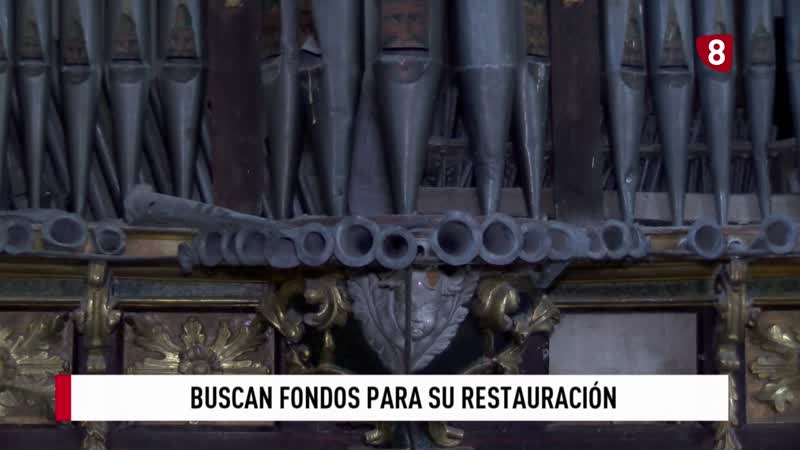 Fuentesáuco sigue buscando fondos para restaurar su órgano barroco 