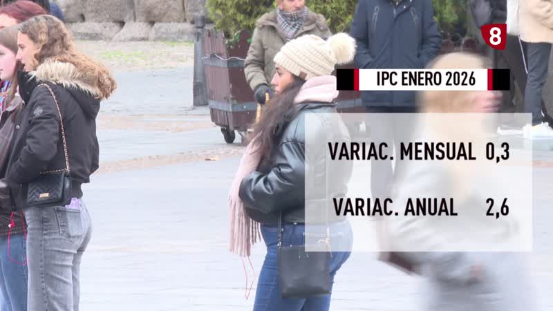 Los precios subieron un 2,6 por ciento en 2025