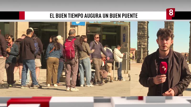 El buen tiempo augura un buen puente